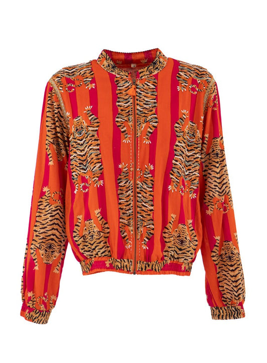 Blouson mit Tiger-Muster (Alex Max)