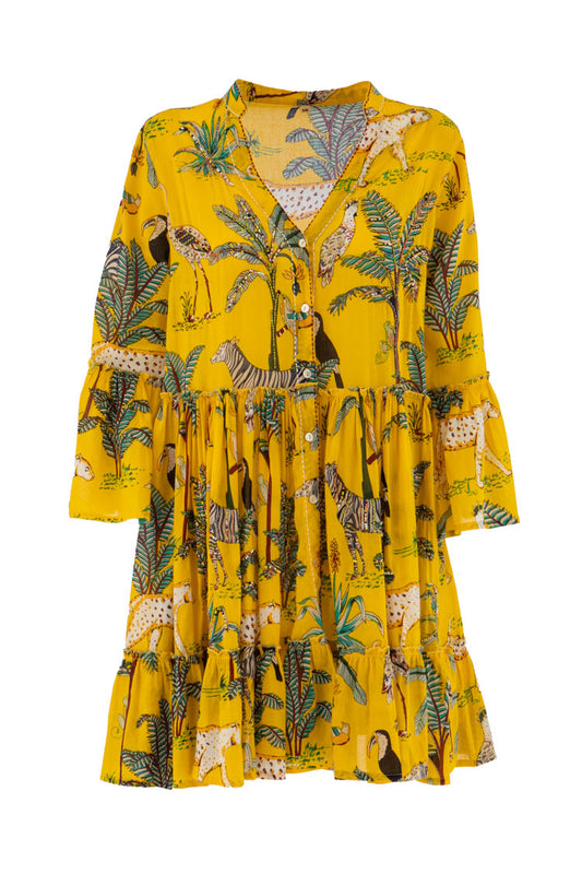 Luftiges Kleid mit exotischem Design (Alex Max)